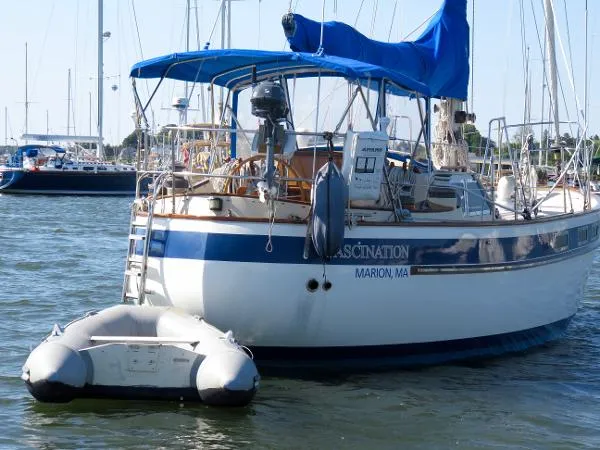 Slide: The Image of CORBIN 39 Pilothouse Cutter 1984 - 9