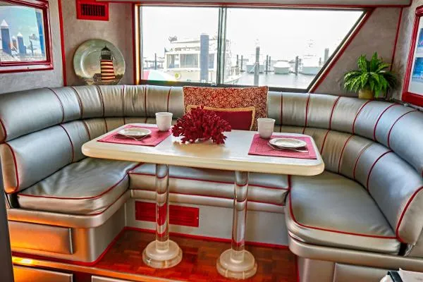 Slide: The Image of Hatteras 74 Cockpit Motor Yacht 1990 - 11