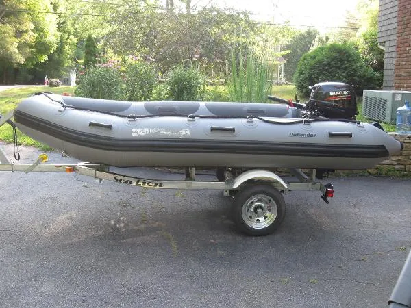 Slide: The Image of Defender Inflatable 380 2011 - 0