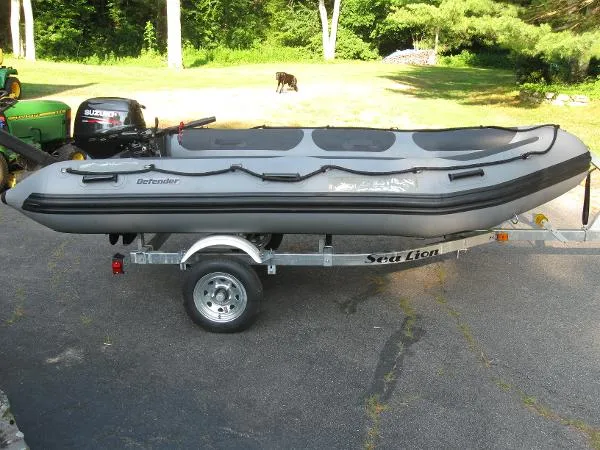 Slide: The Image of Defender Inflatable 380 2011 - 4