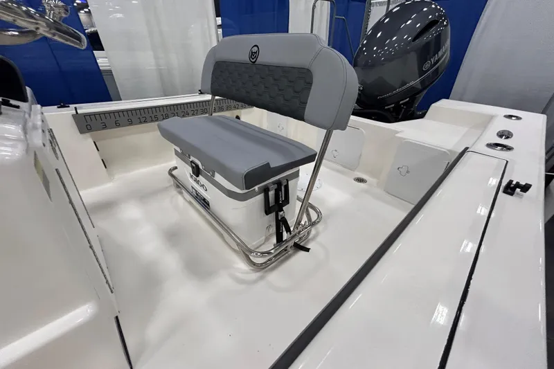 Slide: The Image of Interior view of May-Craft 182 CC boat, model year 2026. - 6