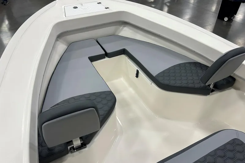 Slide: The Image of Interior view of May-Craft 208 CC boat, model year 2026. - 17