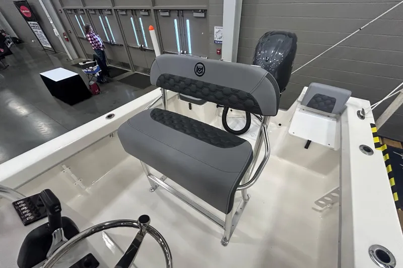 Slide: The Image of Interior view of May-Craft 208 CC boat, model year 2026. - 20