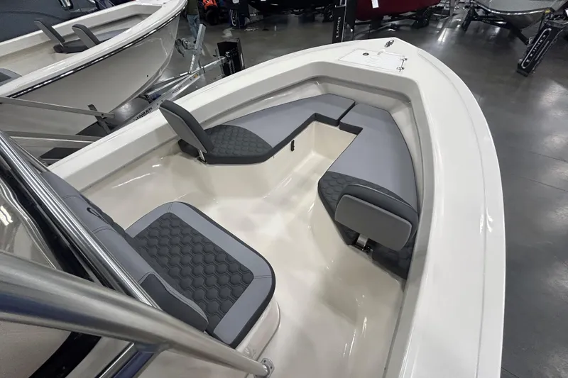 Slide: The Image of Interior view of May-Craft 208 CC boat, model year 2026. - 21