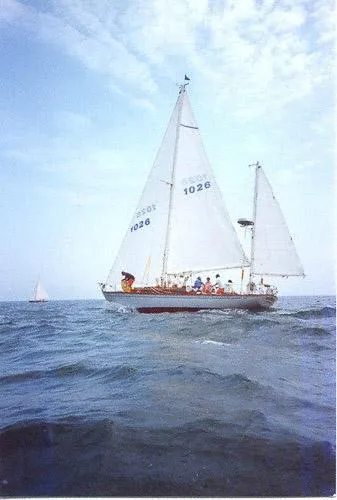Slide: The Image of Derecktor S&S Gulfstream Yawl 1962 - 1