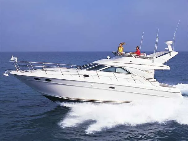 Slide: The Image of Sea Ray 400 Sedan Bridge 1998 - 0
