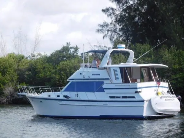 Slide: The Image of Jefferson 42 Sundeck Motor Yacht 1987 - 1