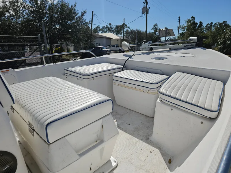 Slide: The Image of Interior view of a 2006 Sea Fox 195 Bay Fisher boat. - 5