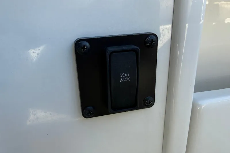 Slide: The Image of Switch labeled "Seat Back" on 2019 Crownline Eclipse E255 XS boat. - 10