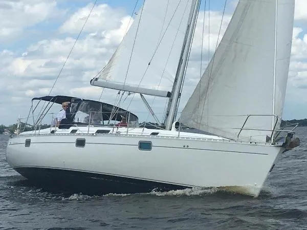 Slide: The Image of Beneteau Oceanis 400 Tri-Cabin 1993 - 0