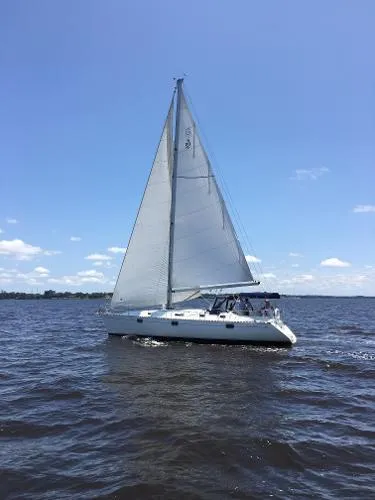 Slide: The Image of Beneteau Oceanis 400 Tri-Cabin 1993 - 2