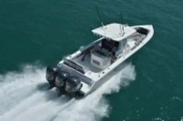 Slide: The Image of BlackWater Open Sportfish Forward Seating 2016 - 0