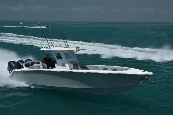 Slide: The Image of BlackWater Open Sportfish Forward Seating 2016 - 1
