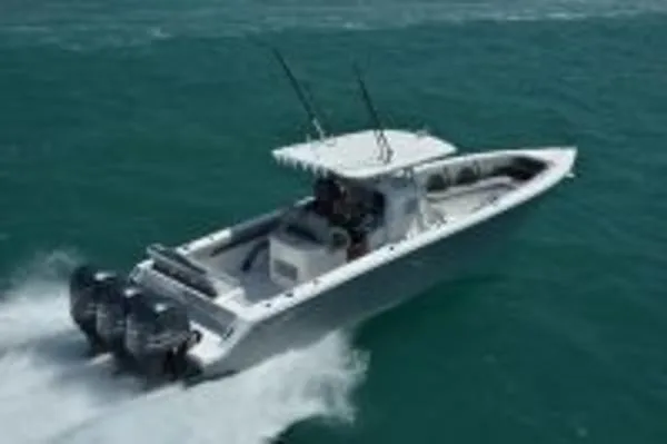 Slide: The Image of BlackWater Open Sportfish Forward Seating 2016 - 4