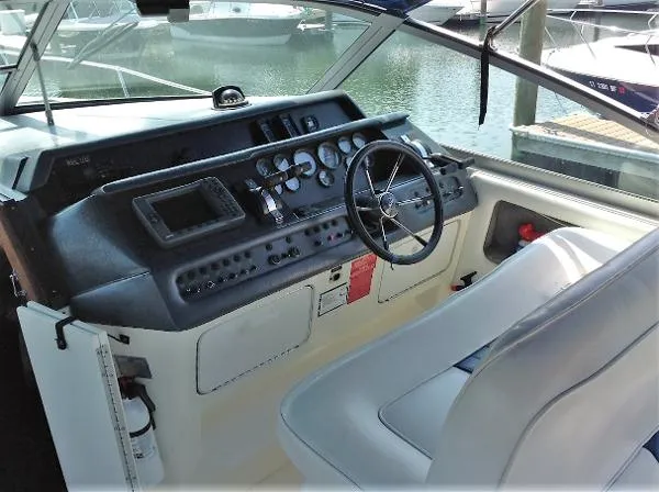 Slide: The Image of Sea Ray 330 Express Cruiser 1992 - 3
