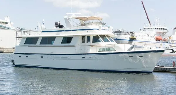 Slide: The Image of Hatteras 63 Motor Yacht 1987 - 0