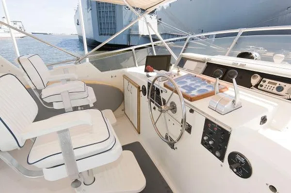 Slide: The Image of Hatteras 63 Motor Yacht 1987 - 10