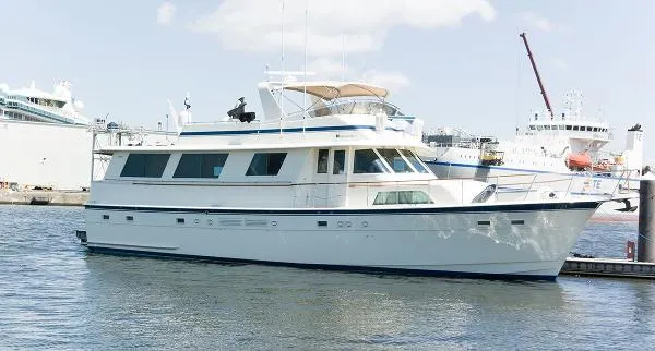 Slide: The Image of Hatteras 63 Motor Yacht 1987 - 2