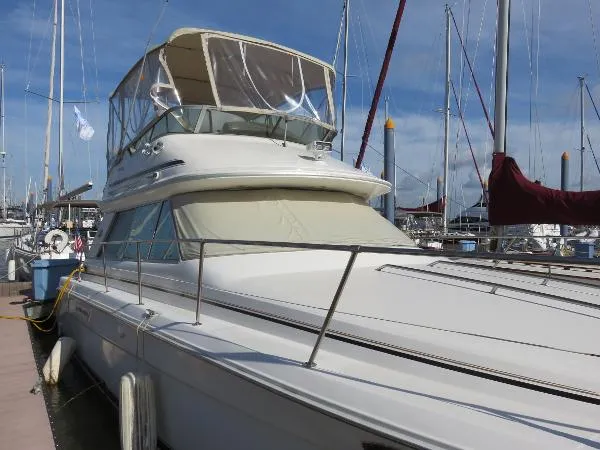 Slide: The Image of Sea Ray 370 Sedan Bridge 1996 - 5
