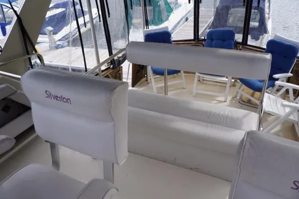 Slide: The Image of Silverton 40 Aft Cabin 1989 - 9