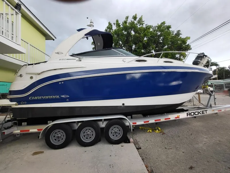 Slide: The Image of Dashboard of a 2013 Chaparral Signature boat with Garmin navigation system. - 4