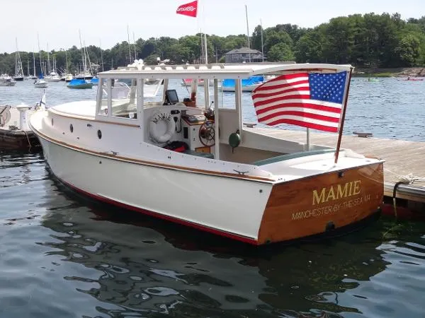 Slide: The Image of Bob Stephens Custom Downeast Picnic Boat 2005 - 8