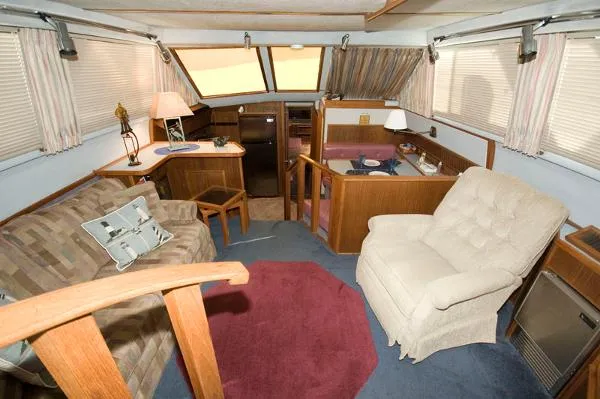 Slide: The Image of Sea Ray 410 Aft Cabin 1987 - 11