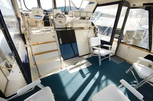 Slide: The Image of Sea Ray 410 Aft Cabin 1987 - 2