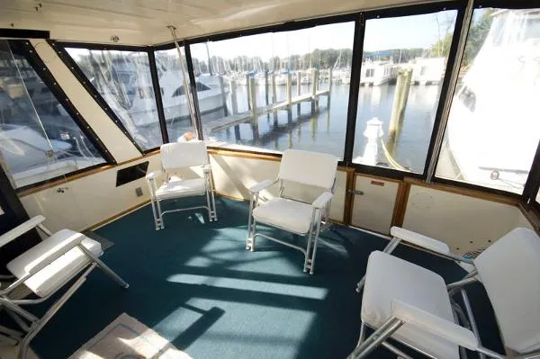 Slide: The Image of Sea Ray 410 Aft Cabin 1987 - 4