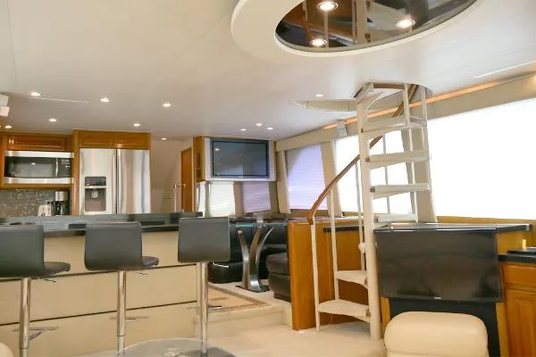 Slide: The Image of Viking 72' Enclosed Bridge 1997 - 5