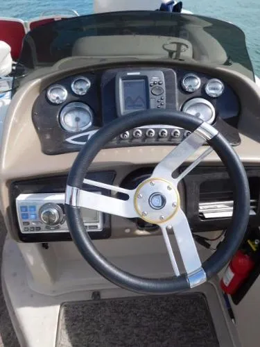 Slide: The Image of Premier Marine 250 Intrigue Tritoon 2012 - 2