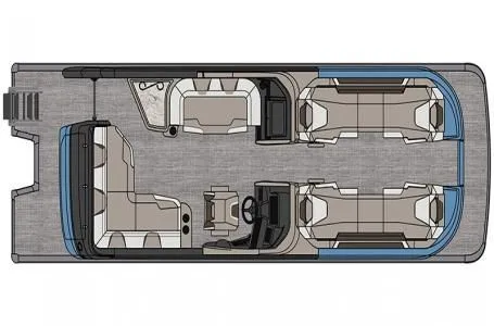 Slide: The Image of Avalon Excalibur Carbon Series Elite Windshield - 27 FT w/ 425HP Mercury! 2026 - 2