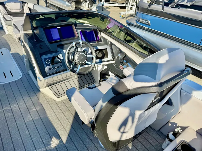 Slide: The Image of Avalon Excalibur Elite Windshield - 27 FT w/ 425HP Mercury! 2026 - 11