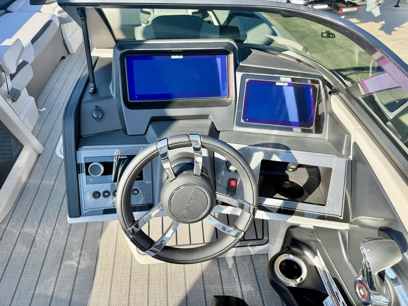 Slide: The Image of Avalon Excalibur Elite Windshield - 27 FT w/ 425HP Mercury! 2026 - 17