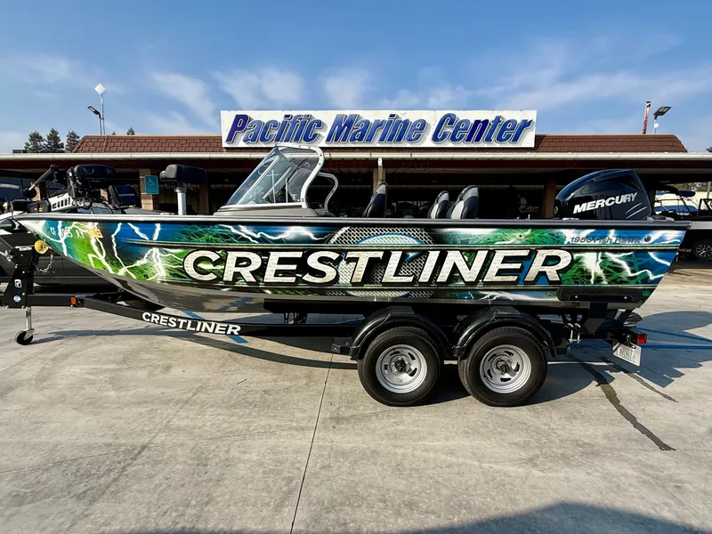 The Image of Crestliner 1950 Fish Hawk Walk-through w/ 175HP Mercury! 2018 - 1