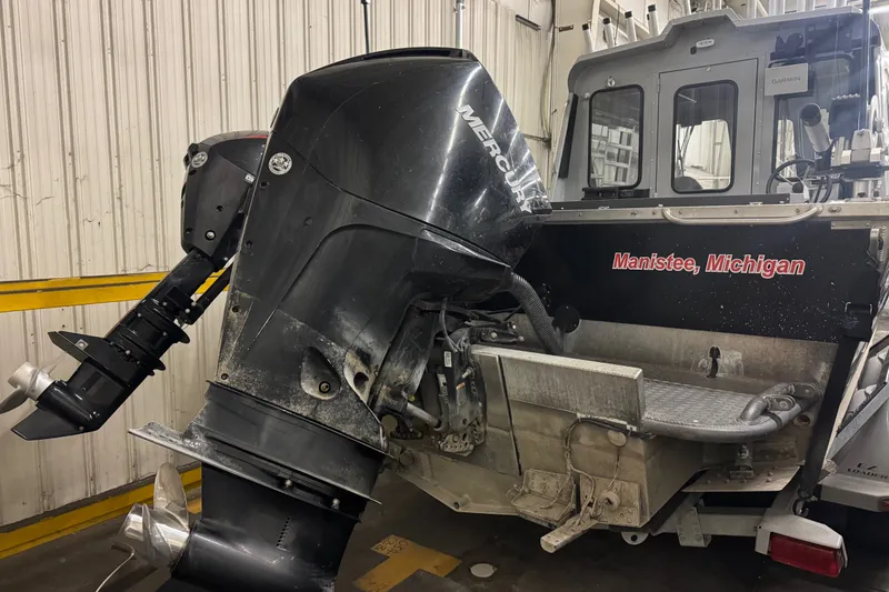 Slide: The Image of 2019 Hewescraft 220 Ocean Pro ET Hard Top with Mercury outboard, Manistee, Michigan. - 15
