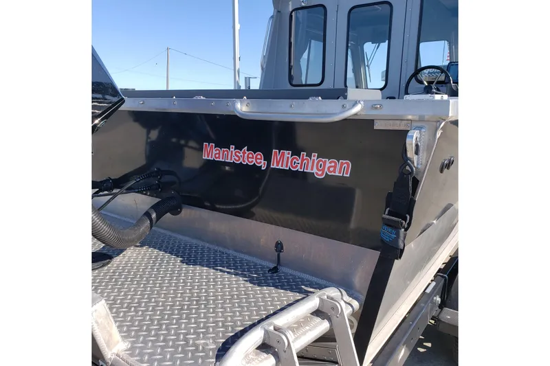 Slide: The Image of 2019 Hewescraft 220 Ocean Pro ET Hardtop boat in Manistee, Michigan. - 9