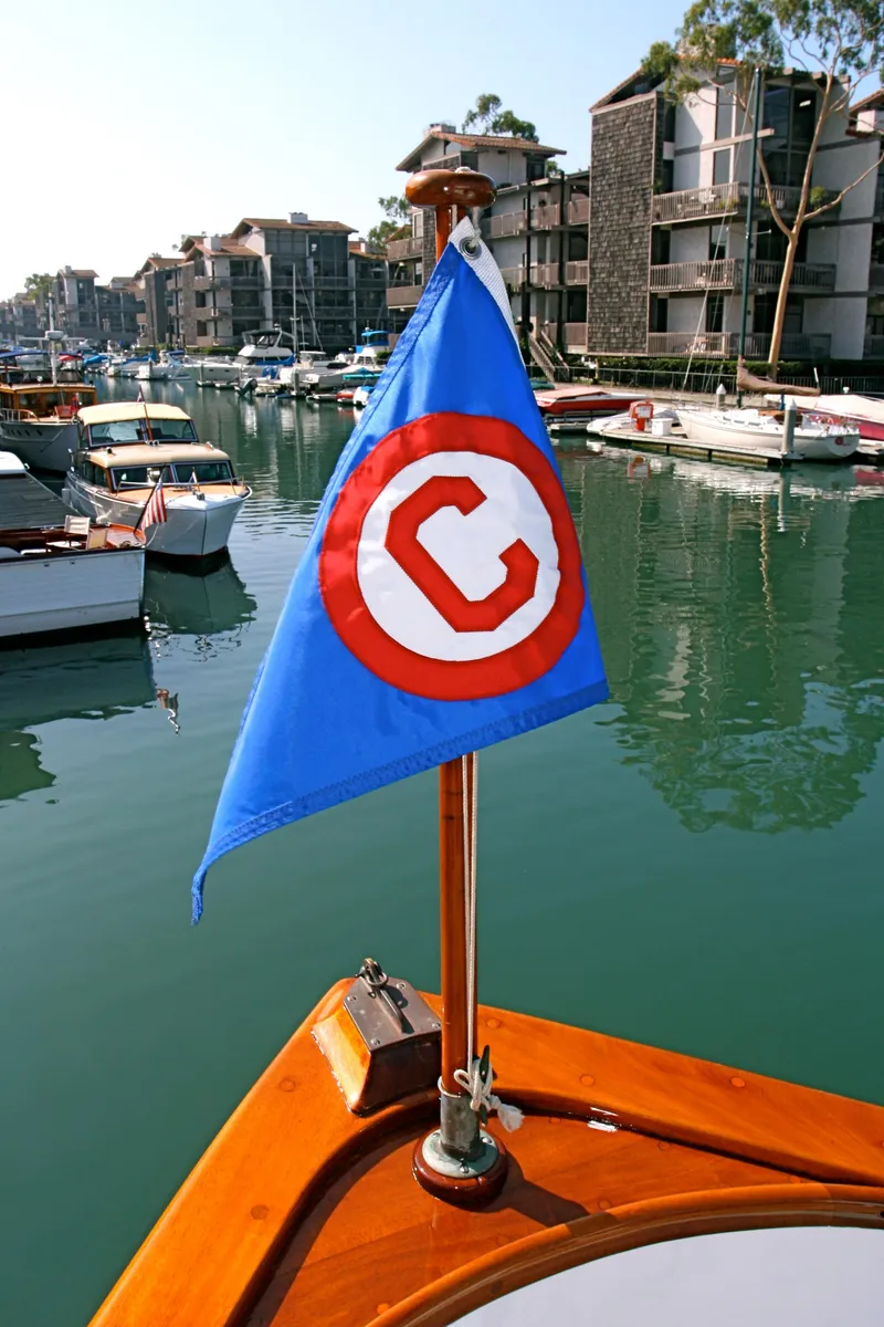 Slide: The Image of Burgee on Bow - 17