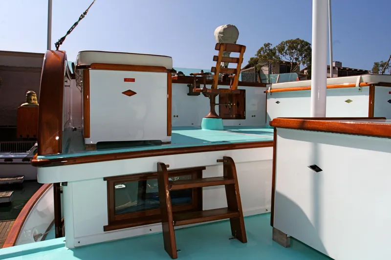 Slide: The Image of Custom J.M. Martinac Classic Fantail Motor Yacht 1946 - 54