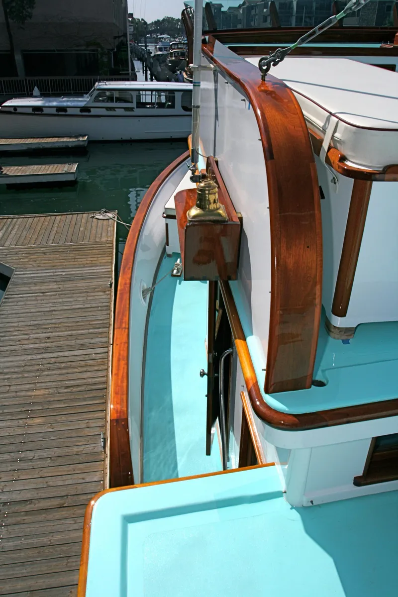 Slide: The Image of Custom J.M. Martinac Classic Fantail Motor Yacht 1946 - 55