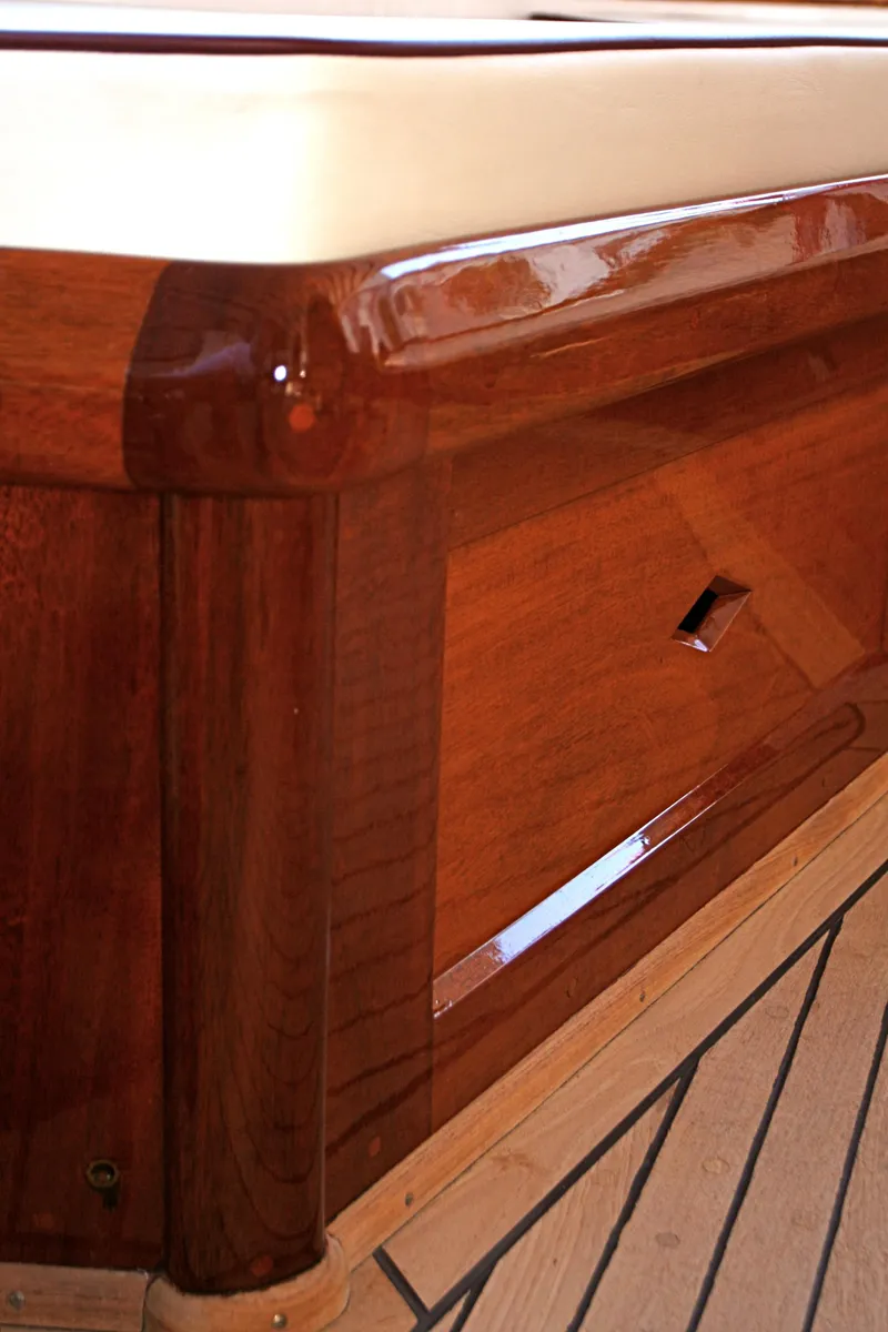 Slide: The Image of Custom J.M. Martinac Classic Fantail Motor Yacht 1946 - 68