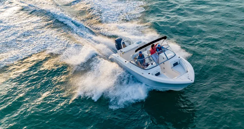 Slide: The Image of Cobia 220 Dual Console 2026 - 8