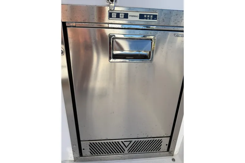 Slide: The Image of Stainless steel Vitrifrigo fridge on 2024 Seawind 1370 yacht. - 55