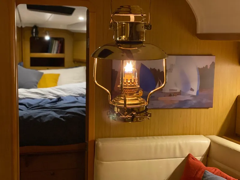 Slide: The Image of Interior of Jeanneau Sun Odyssey 44i yacht, 2010 model. - 6