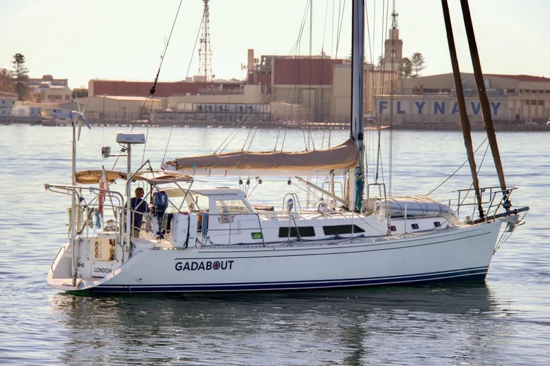 The Image of Sailing yacht "GADABOUT" on water, Outbound 46 model, 2011 - 0