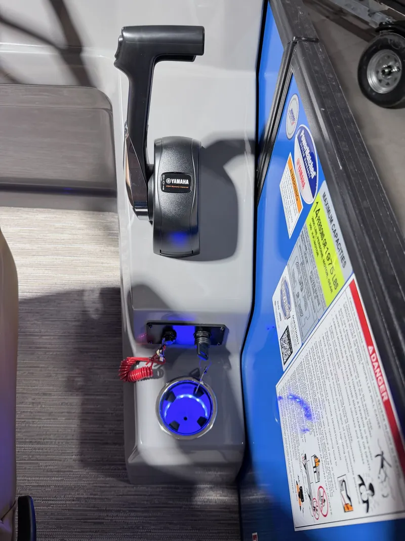 Slide: The Image of Sylvan L5 LZ DH 2026 control console with Yamaha lever. - 17