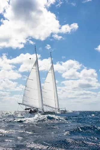 Slide: The Image of Chris White Juniper 2 Trimaran 1989 - 1