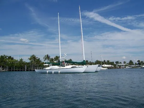 Slide: The Image of Chris White Juniper 2 Trimaran 1989 - 3