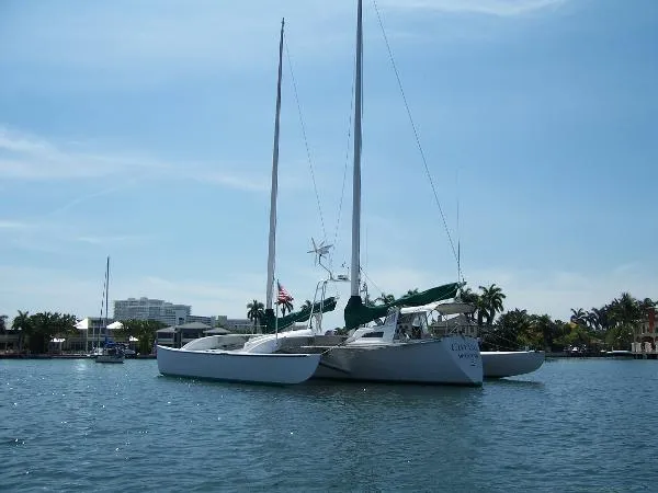 Slide: The Image of Chris White Juniper 2 Trimaran 1989 - 5
