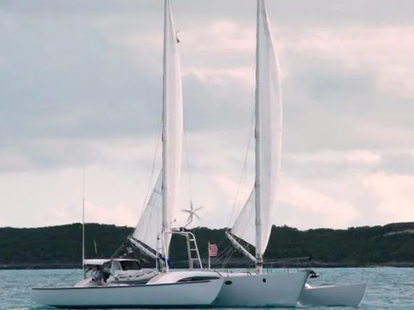 Slide: The Image of Chris White Juniper 2 Trimaran 1989 - 8